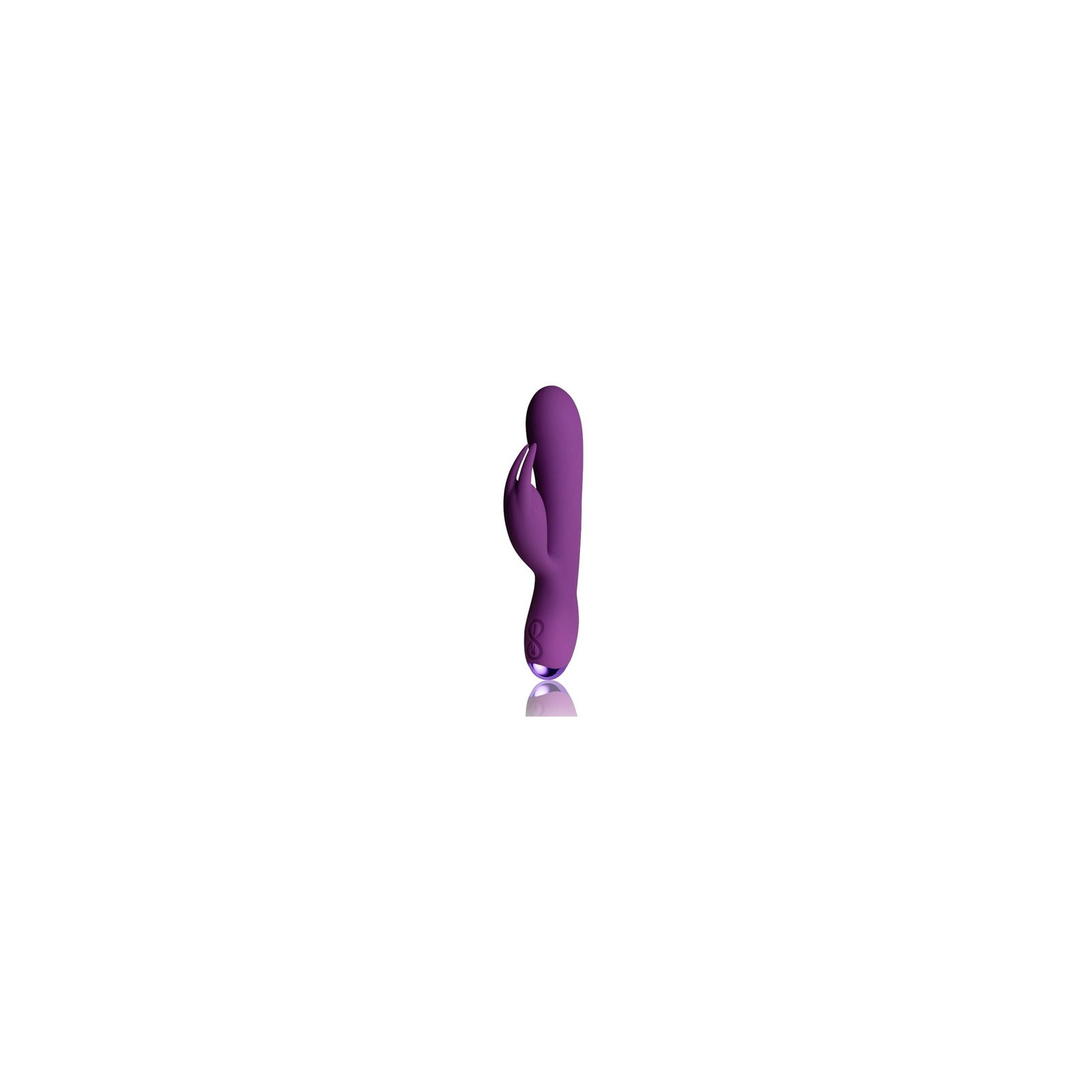 Conejito Vibrador Flutter Púrpura de Rocks Off