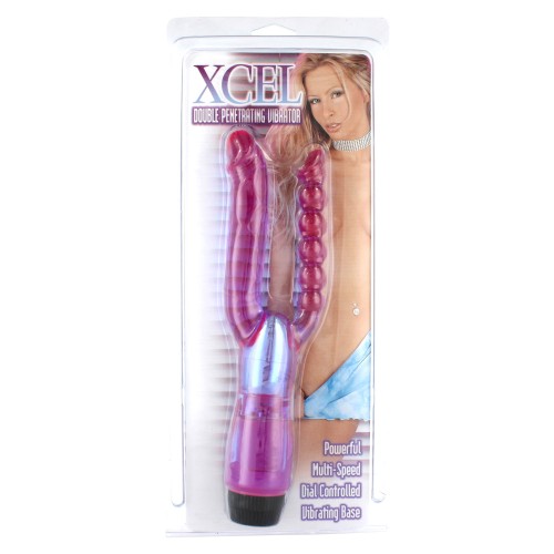 XCEL Double Penetrating Vibrator - Ultimate Dual Pleasure