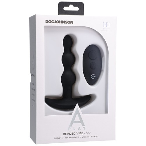 A-Play Shaker Silicone Anal Plug with Remote