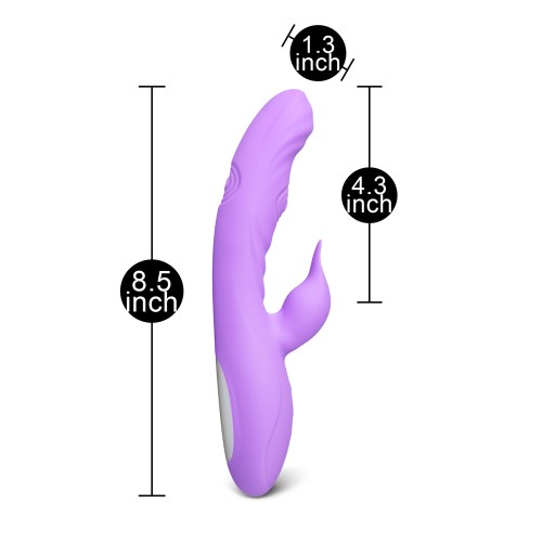 Double Tapping Rabbit Vibrator for Enhanced Pleasure