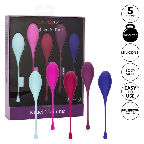 Kegel Training 5 Piece Set for Enhanced Pelvic Floor Strength