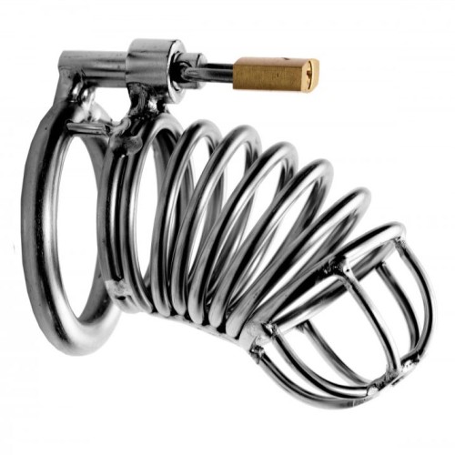 Master Series Bastille Penile Confinement Cage for Dominance