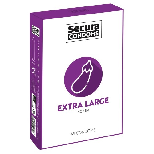 Secura Extra Large 48 Pack Condoms