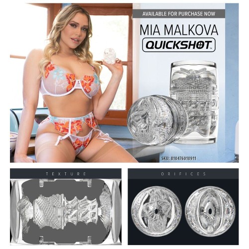 Fleshlight Quickshot Mia Malkova Doble Masturbador