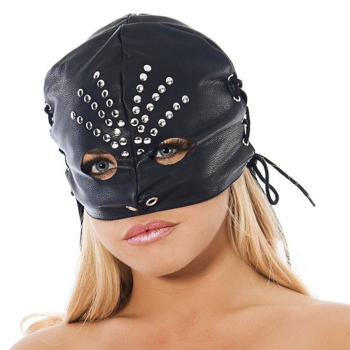 Genuine Leather Head Mask for Role Play