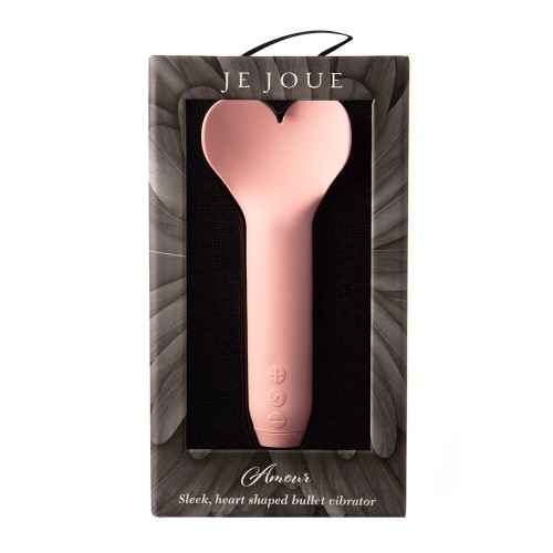 Vibrador Bullet Je Joue Amour con Punta en Forma de Corazón