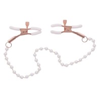 Sex and Mischief Pearl Nipple Clamps