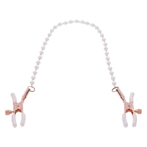 Sex and Mischief Pearl Nipple Clamps