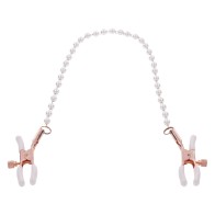 Sex and Mischief Pearl Nipple Clamps