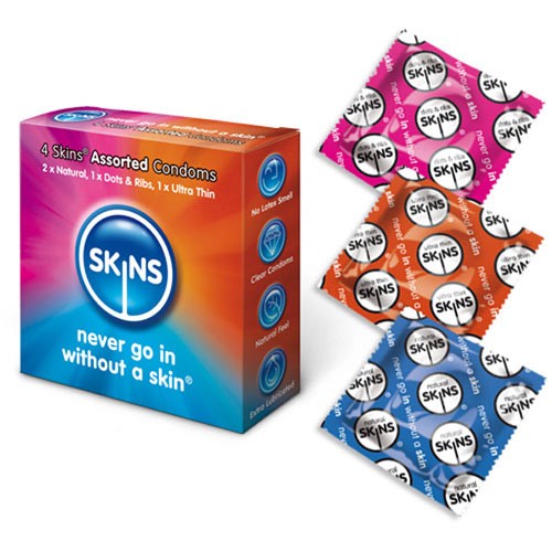 Skins Assorted Condom Pack for Ultimate Pleasure