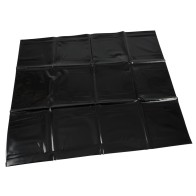 PVC Pillow Case Black - Elegant Bedroom Decor