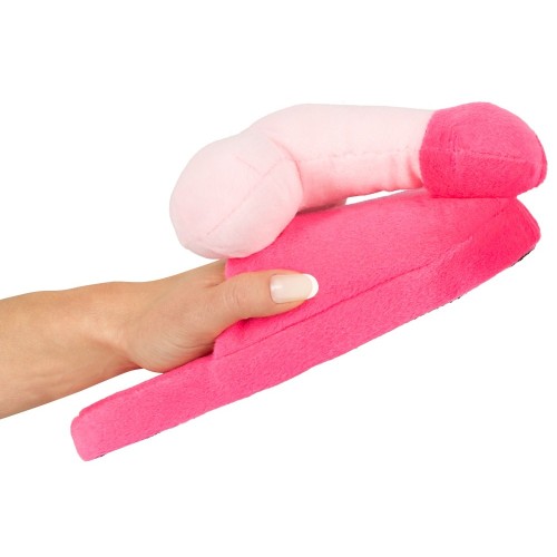 Pink Penis Slippers for Fun Casual Wear