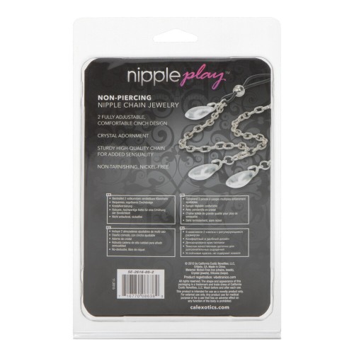 Nipple Play Non Piercing Nipple Chain Jewellery