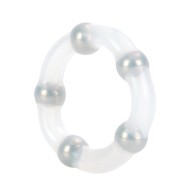 Anillo de Perlas Metálicas para Estimulación Mejorada