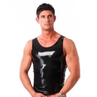 Rubber Secrets Large Vest in Natural Latex