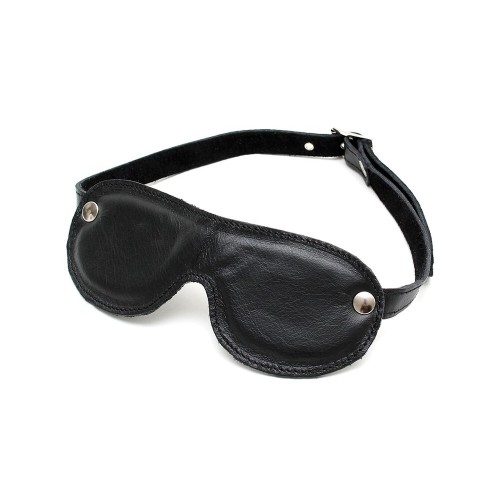 Cushioned Leather Blindfold for Sensory Play