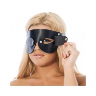 Leather Blindfold With Detachable Blinkers for BDSM