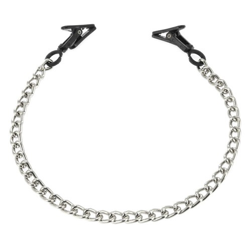 Small Nipple Clamps with Chain for Intimate Play