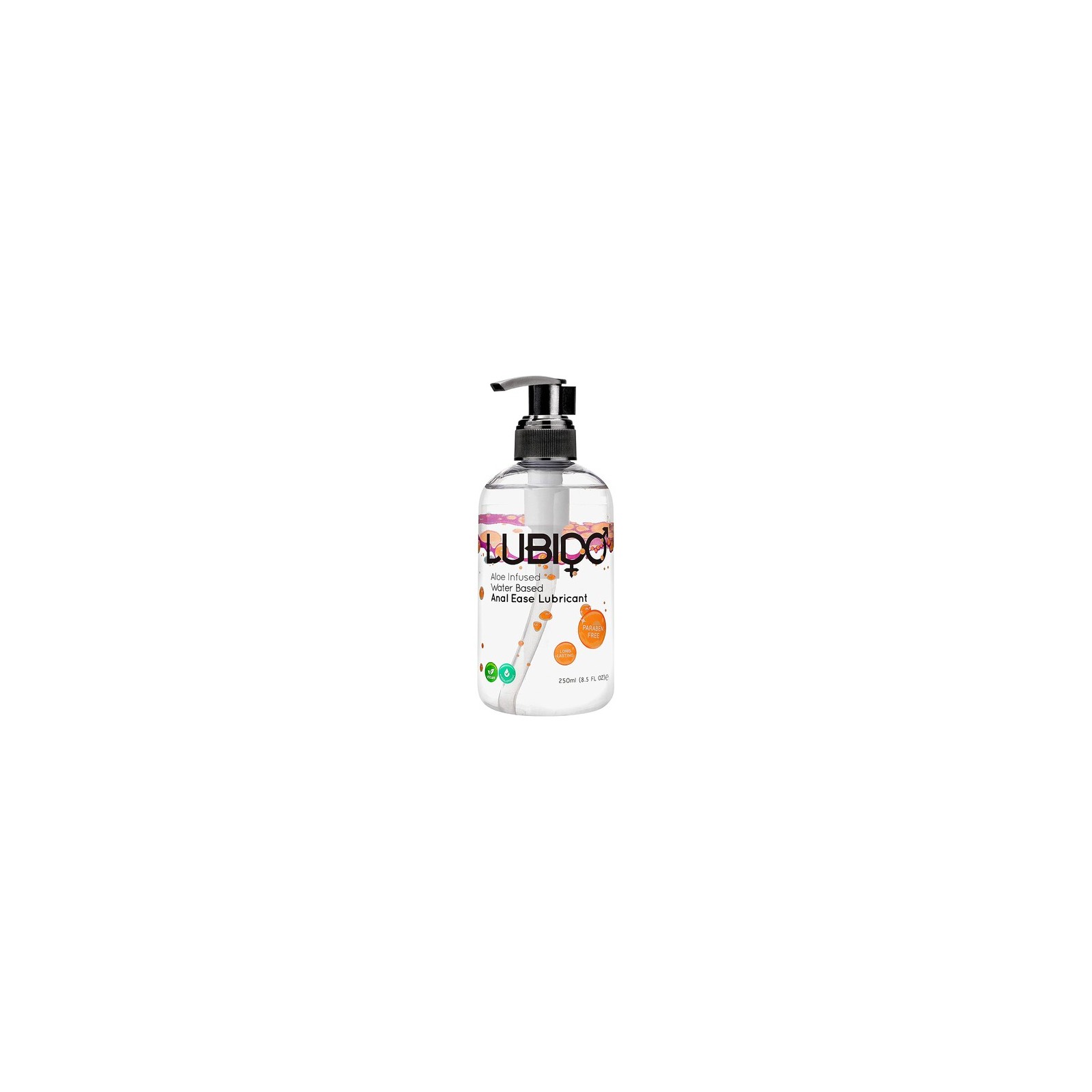 Lubricante Lubido ANAL 250ml Sin Parabenos a Base de Agua