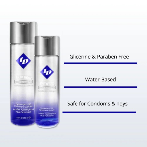 ID Free Hypoallergenic Water-based Lubricant 65ml