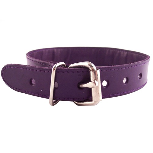 Rouge Garments Purple Studded O-Ring Studded Collar