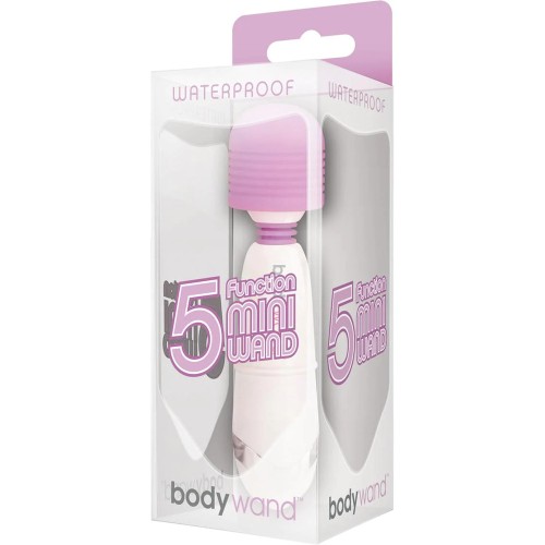 Masajeador Mini Wand Bodywand de 5 Funciones para Relajación Discreta