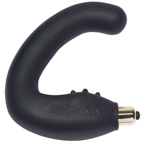 Rude Boy 7-Speed Black Prostate Massager