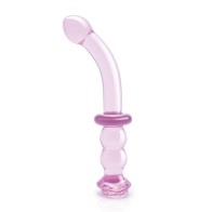 Dildo de Vidrio Glaze Rosebud para G-Spot