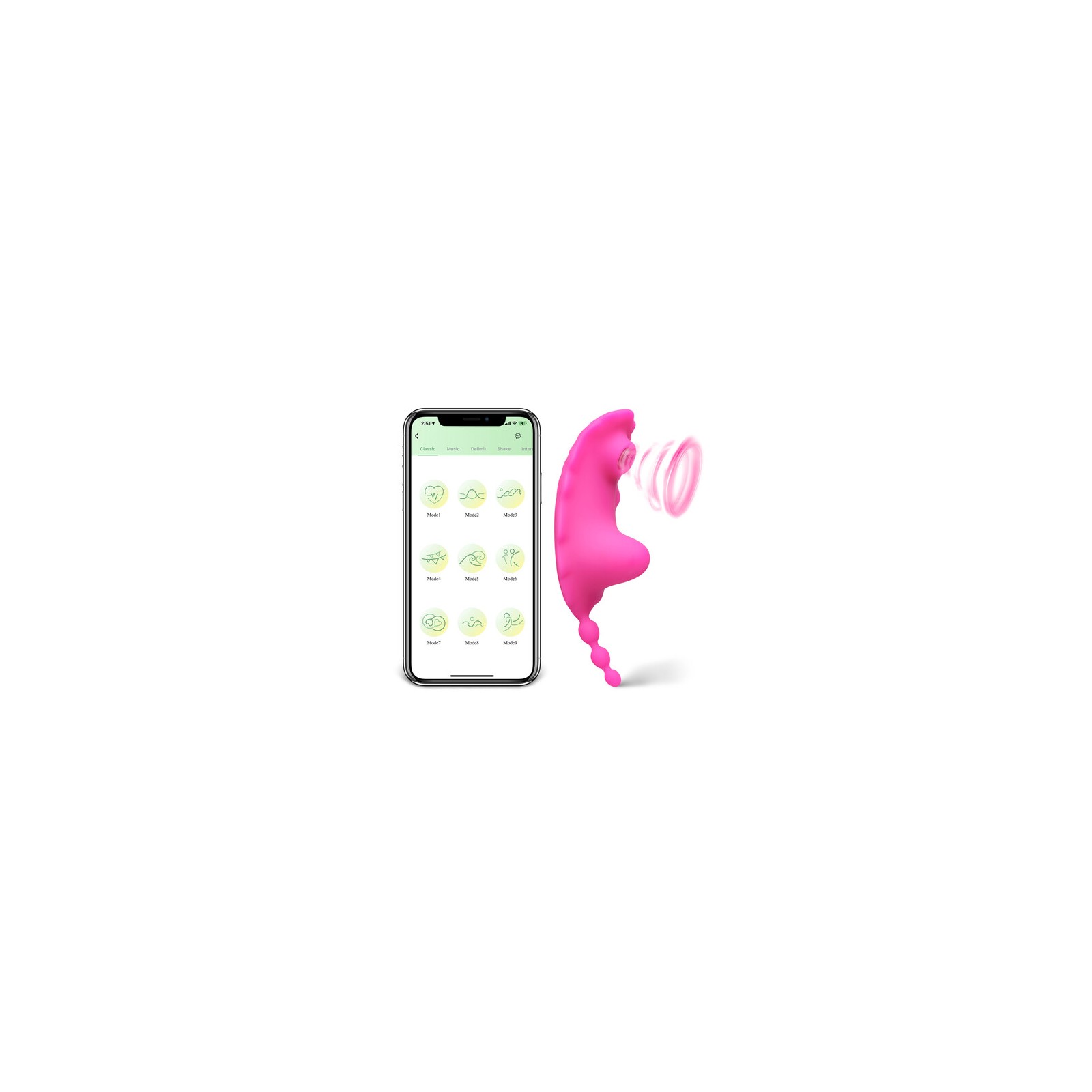 App Controlled Sucking Clit Vibe for Intense Pleasure