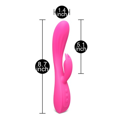 Vibrador Conejo de Silicona - Placer de 10 Velocidades