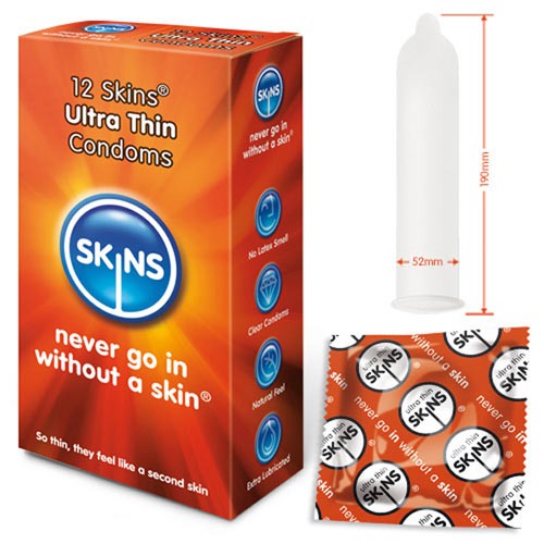 Skins Ultra Thin Condoms 12 Pack