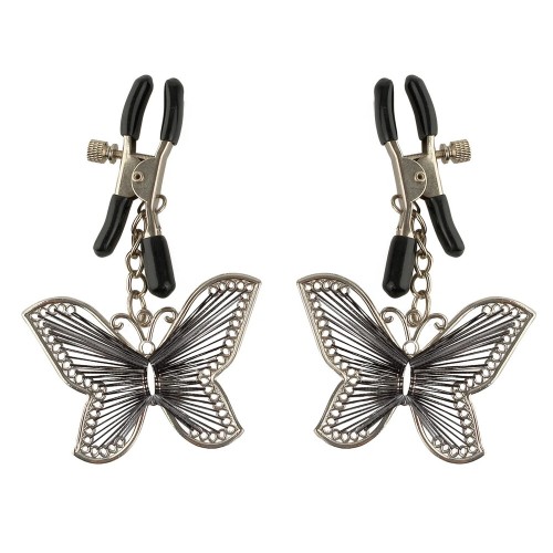 Butterfly Nipple Clamps for Sensual Stimulation