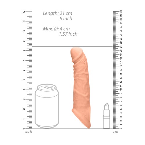 Funda para Pene RealRock de 8 Pulgadas