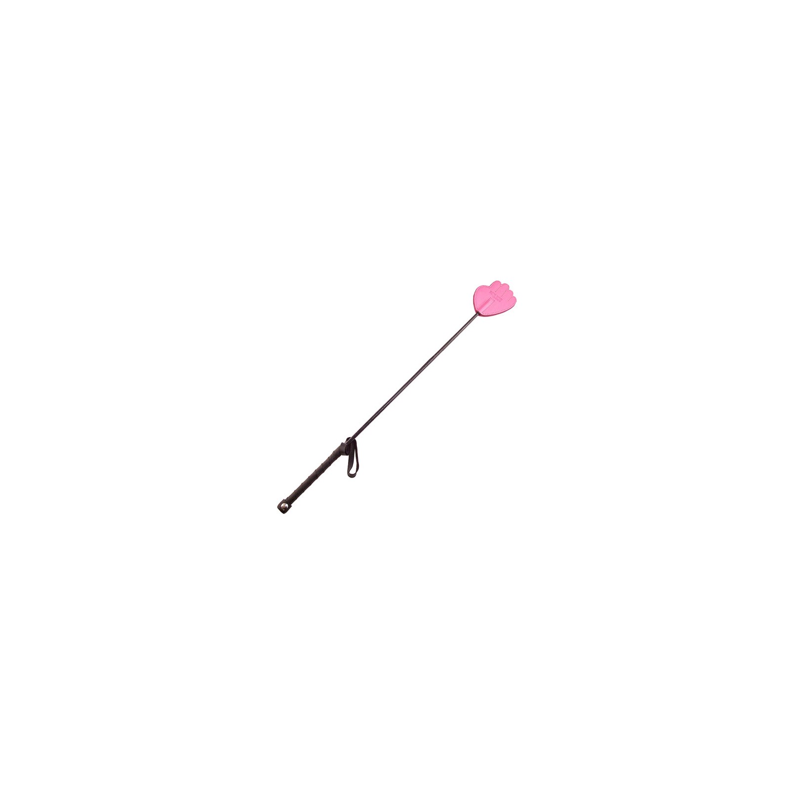 Rouge Garments Hand Riding Crop in Pink for Playful Bondage