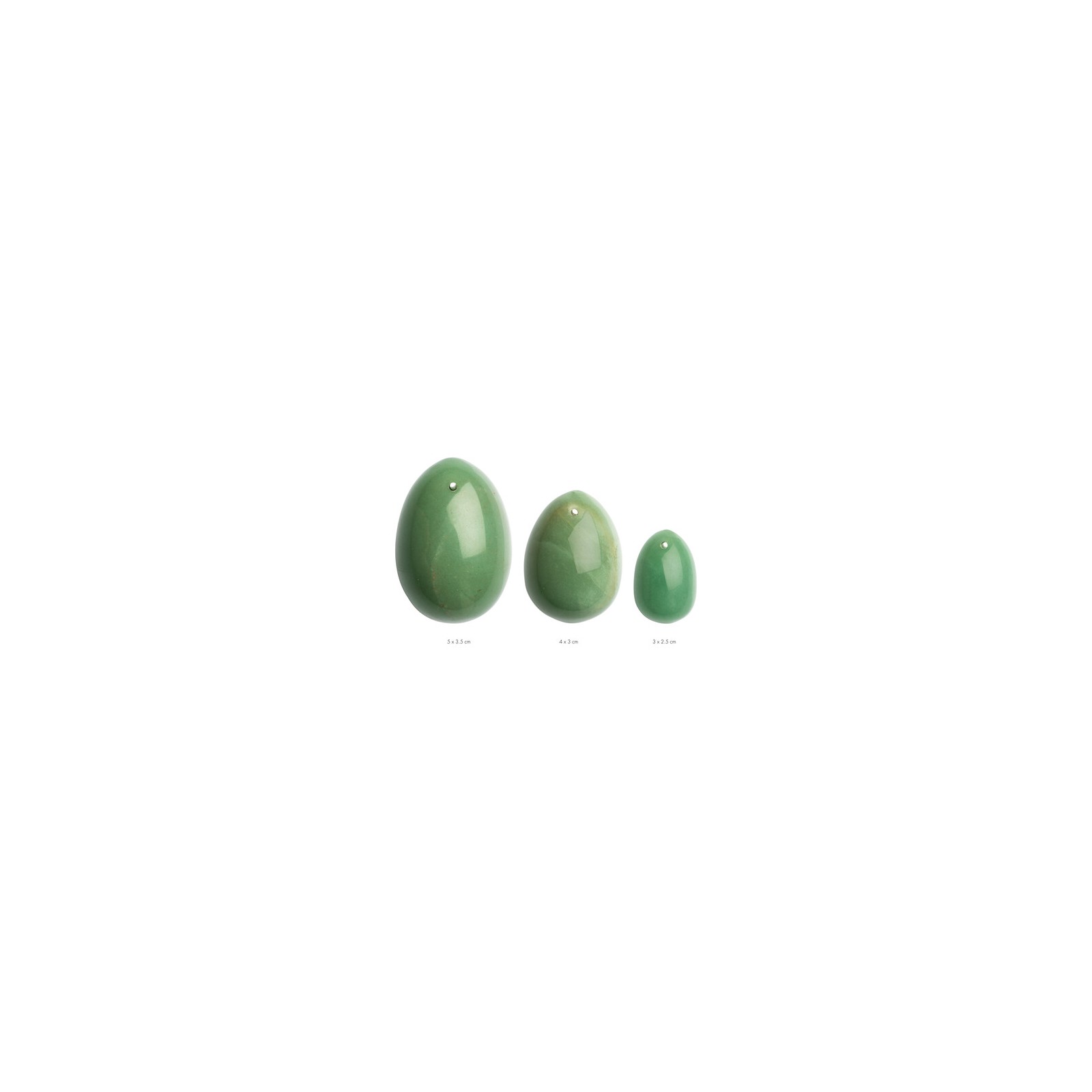 La Gemmes Yoni Egg Set Jade