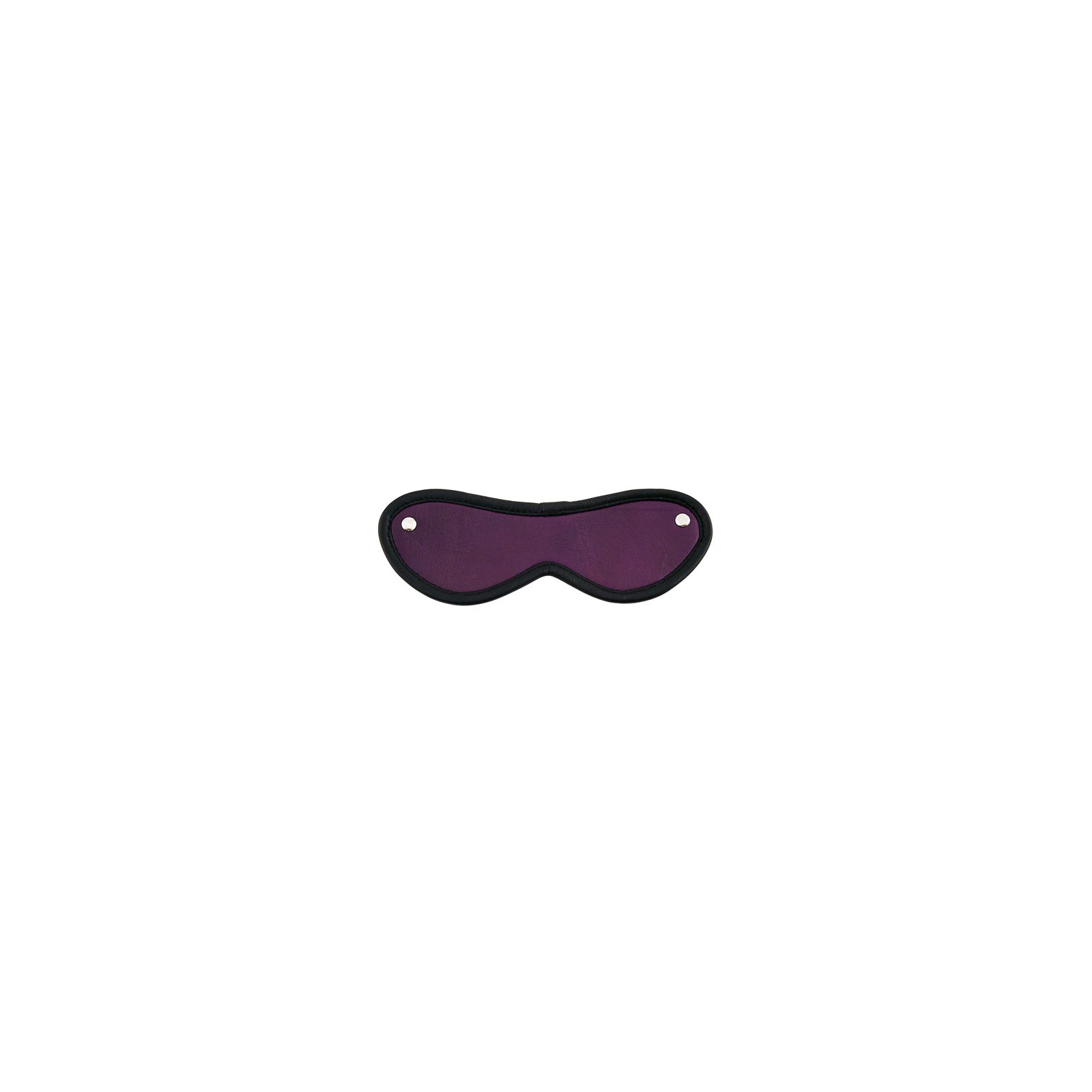 Leather Blindfold Purple for Sensory Play