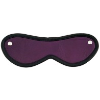 Leather Blindfold Purple for Sensory Play