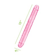 Dildo Doble Ultra Me You Us 12 Pulgadas Rosa