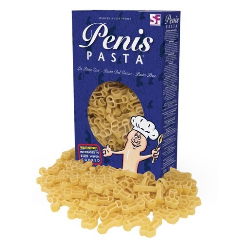 Pasta con Forma de Pene para Cenas Divertidas