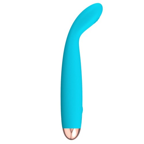 Mini Vibrador Recargable Cuties Touch de Seda Azul