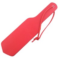 Rouge Garments Dual-Sided Leather Paddle Red