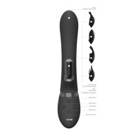 Vibrador Conejito Dual Intercambiable Vive Chou para Placer Intenso