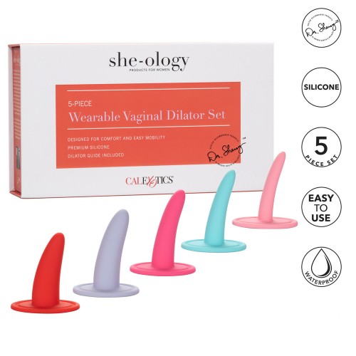 She-ology Wearable Vaginal Dilator Set for Pelvic Strength