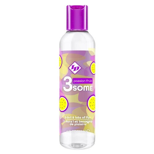 ID 3some Lubricante de Fruta de la Pasión 3 en 1 118ml