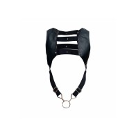 Dungeon Crop Top Cock Ring Harness for Men