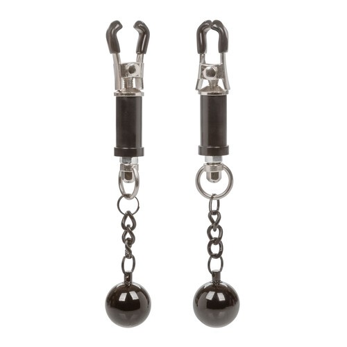 Nipple Grips Weighted Twist Nipple Clamps for Intense Sensations