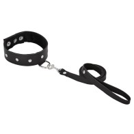 SportSheets Leather Leash And Collar Set