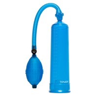 ToyJoy Rock Hard Stimulation Blue Power Penis Pump