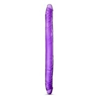 B Yours 16 Inch Purple Double Dildo for Dual Pleasure