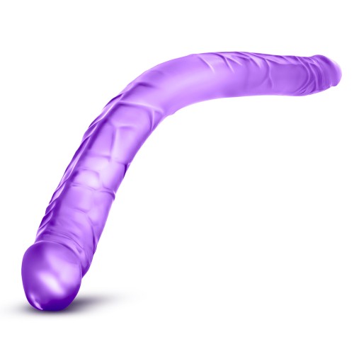 Dildo Doble Púrpura de 16 Pulgadas B Yours para Placer Dual